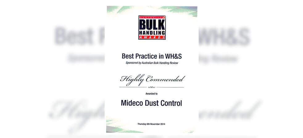 Mideco Wins Abh Award For Best Practice-in-WHS