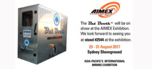 The Bat Booth On Show At The Aimex Exhibition